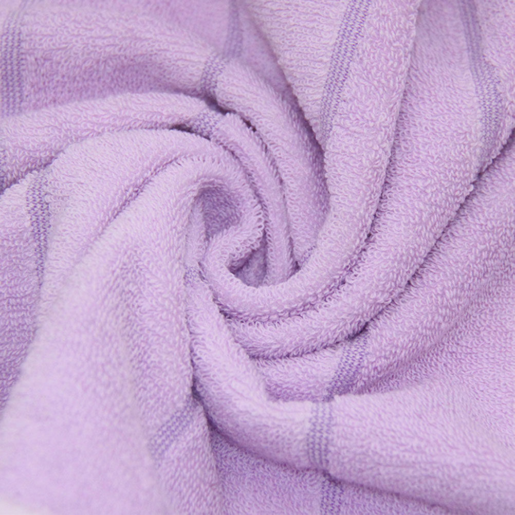 Home Textiles In Pakistan - Lavendel katoenen badhanddoek, superieure dikte, sneldrogend,