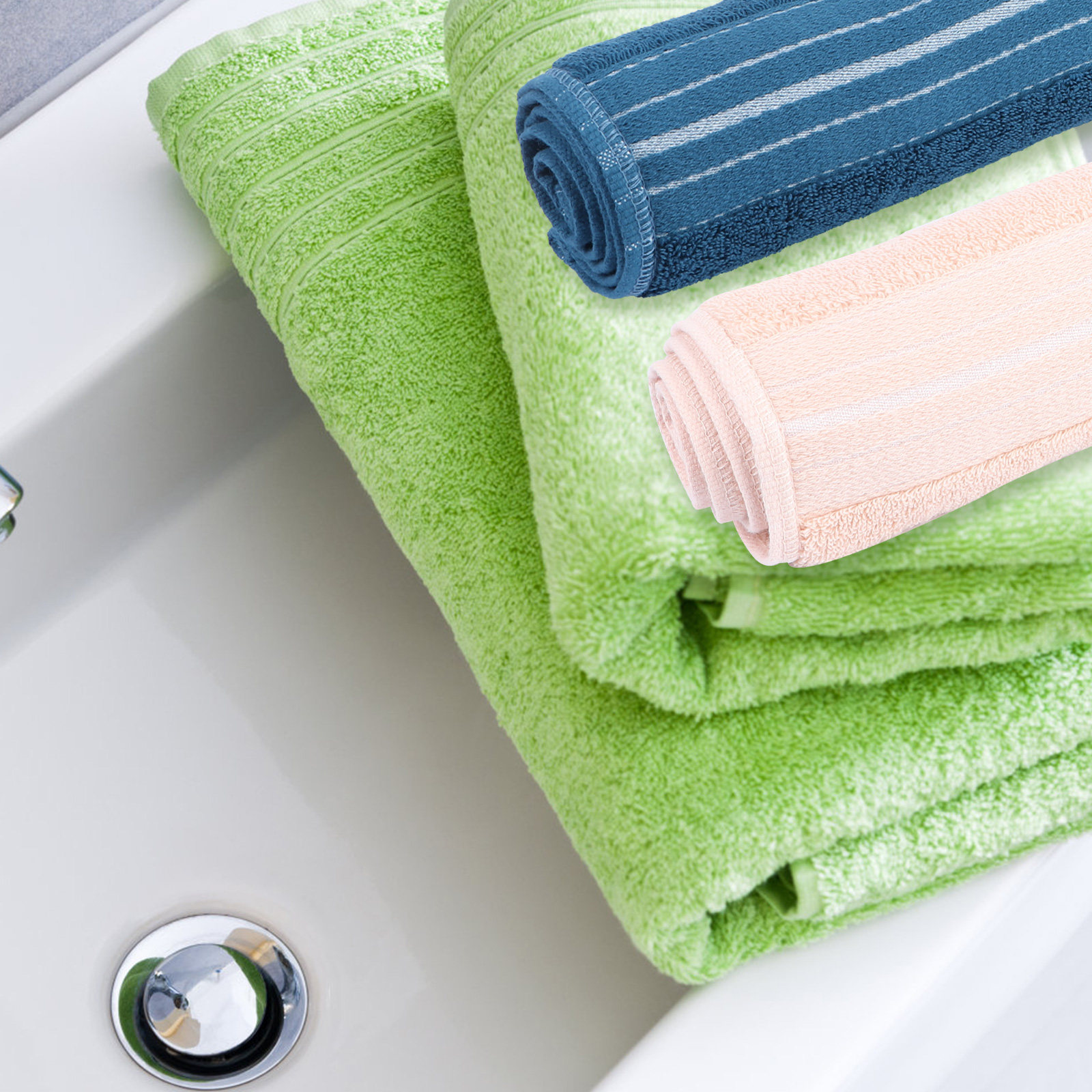 1 stuks puur katoenen washandj - Home Textiles In Pakistan recensie en prijs
