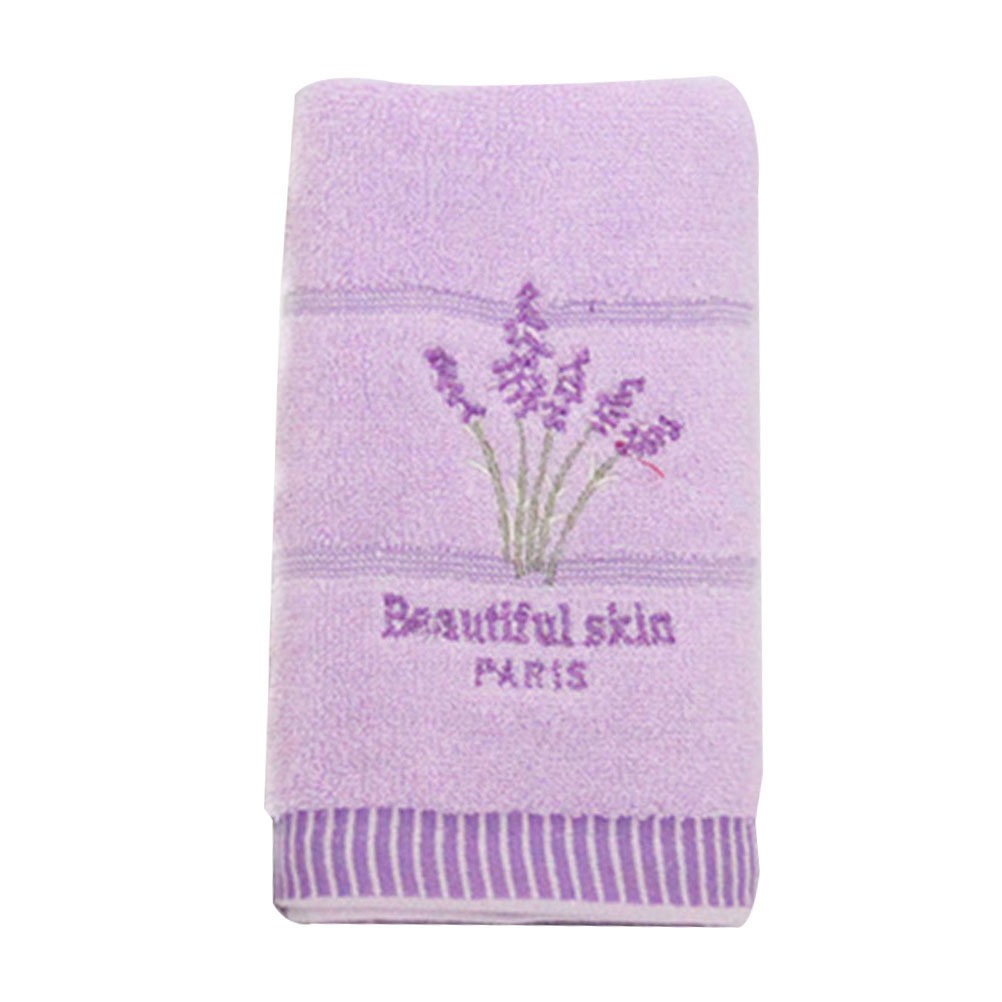 Lavendel katoenen badhanddoek, - Home Textiles In Pakistan recensie en prijs