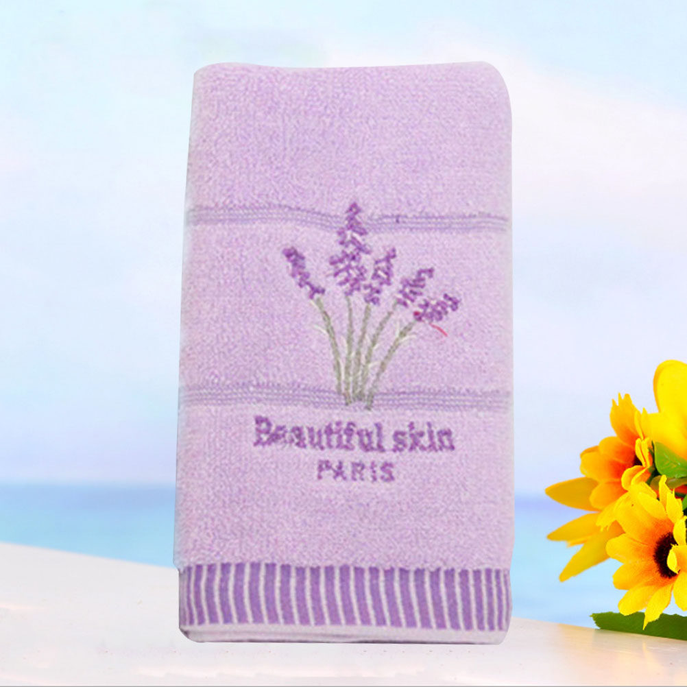 Premium katoenen lavendel gebo - Home Textiles In Pakistan recensie en prijs