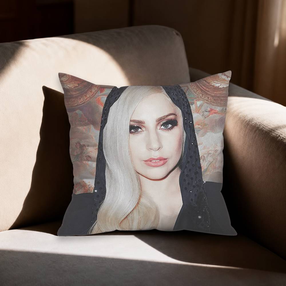 L-Lady G-Gaga kussensloop voor - Home Textiles Là Gì recensie en prijs